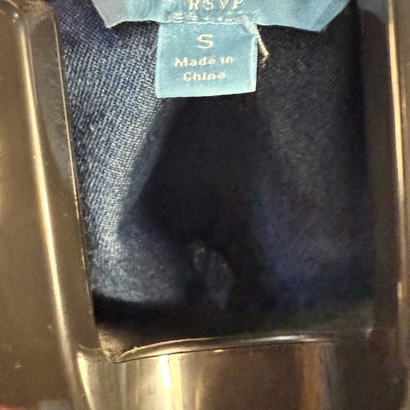 Draper James Blue and Gold Midi Dress - Picture 6 of 6